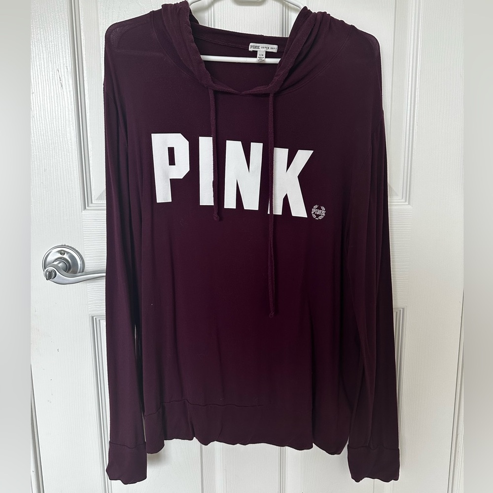 PINK Hooded Shirt
